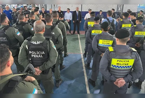 Policiais: reforço na segurança pública