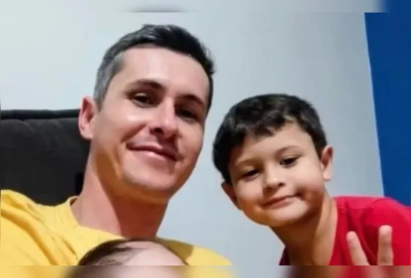 Jeremias Machado Ribeiro, de 41 anos, morreu afogado junto com o filho mais novo