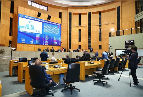 Plenário da Assembleia Legislativa do Espírito Santo