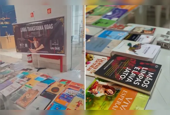 Imagem ilustrativa da imagem Projeto distribui livros de graça em Jardim Camburi