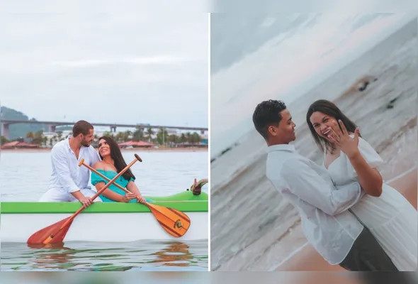 Imagem ilustrativa da imagem Romance nas águas e encontro durante retiro: as histórias de casais do ES