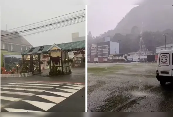Imagem ilustrativa da imagem Temporal causa estragos em cidades do ES