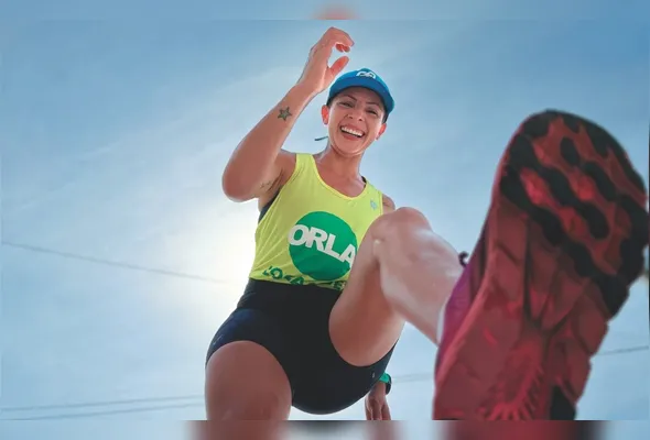 Lioneide Souza tem 36 anos e está muito feliz de retornar à Corrida Tribuna após uma pausa para gestação