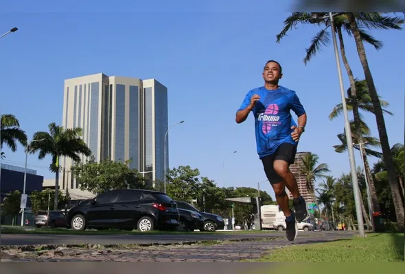 Marielton Santos se prepara para a Corrida Tribuna Ruas da Cidade