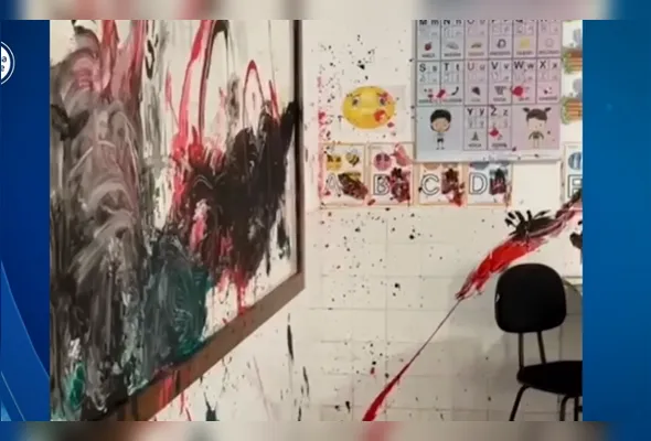 Imagem ilustrativa da imagem VÍDEO | Sala de aula é vandalizada por alunos em escola pública no Noroeste do ES