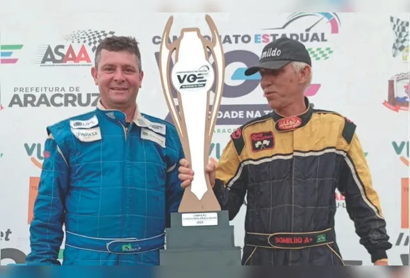 Anailson Ruy e Romildo Strey, campeões da temporada 2025