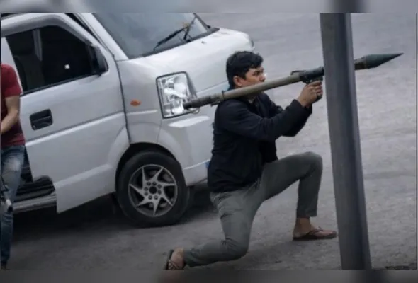 Imagem ilustrativa da imagem Vídeo flagra momento em que prefeito nas Filipinas sofre atentado