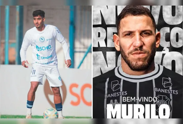 Stuart reforça o Vitória, enquanto Murilo Henrique é anunciado no Rio Branco
