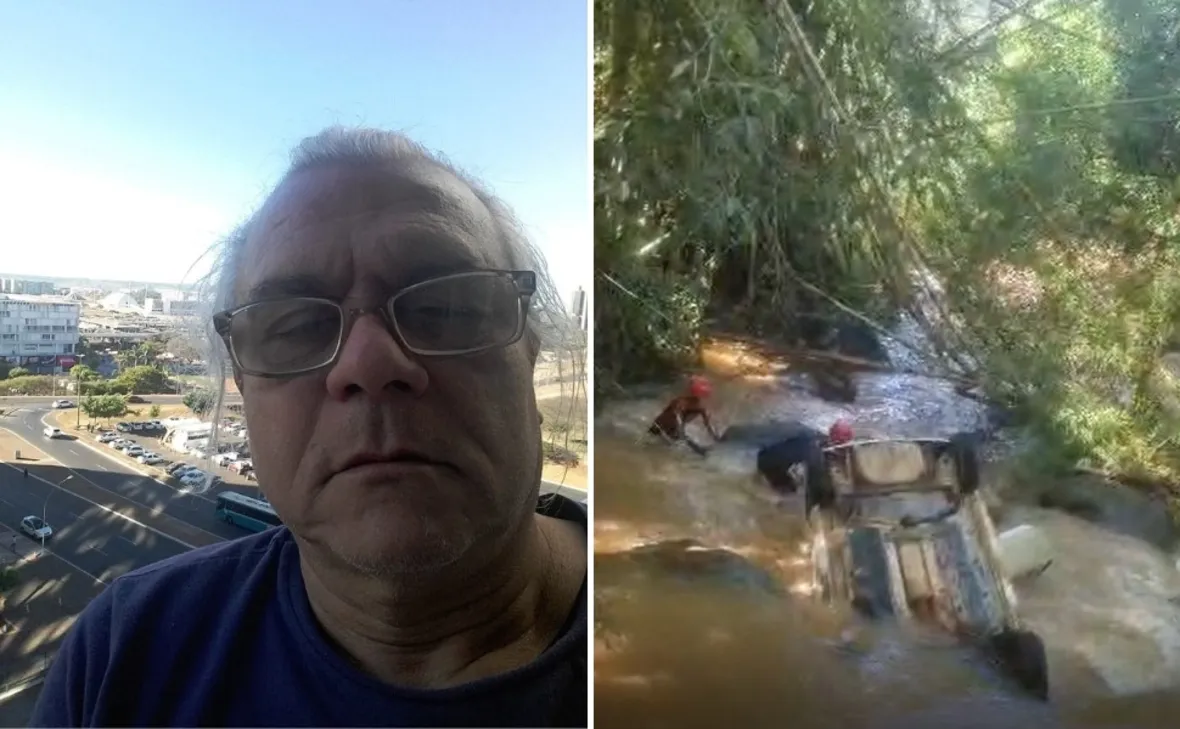Imagem ilustrativa da imagem Bancário aposentado morre após carro cair em rio em Alfredo Chaves