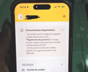 Imagem ilustrativa da imagem Clientes do Will Bank relatam preocupação com dinheiro preso em banco falido