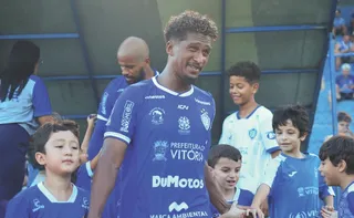 Imagem ilustrativa da imagem Abuda mira os três pontos para o Vitória no primeiro duelo capixaba na Série D