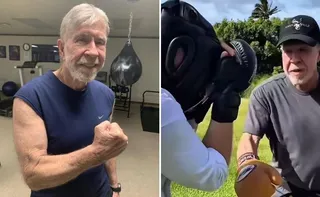 Imagem ilustrativa da imagem Amigos dizem que excesso de treino afetou morte de Chuck Norris, diz site