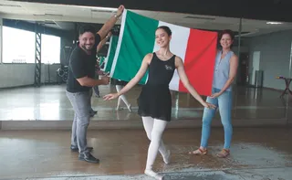 Imagem ilustrativa da imagem Bailarina de 14 anos em disputa de dança na Itália