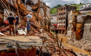 Imagem ilustrativa da imagem Bombeiros continuam buscas pela última pessoa ainda desaparecida em Ubá