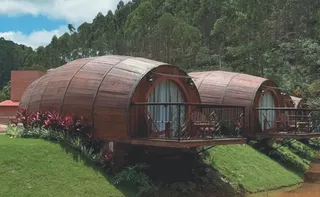 Imagem ilustrativa da imagem Cabana de vidro e chalés diferentes: onde se hospedar em Santa Teresa