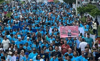 Imagem ilustrativa da imagem Caminhada da inclusão reúne mais de 3 mil na Praia de Camburi