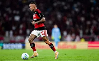 Imagem ilustrativa da imagem Cebolinha renasce no Flamengo após ser moeda de troca por Kaio Jorge