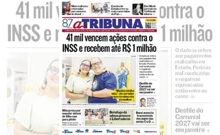 Imagem ilustrativa da imagem Confira os destaques do jornal A Tribuna desta quarta-feira