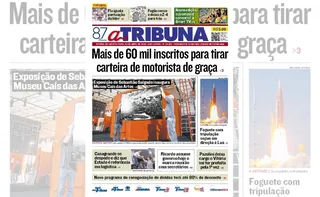 Imagem ilustrativa da imagem Confira os destaques do jornal A Tribuna desta quinta-feira