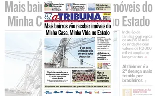 Imagem ilustrativa da imagem Confira os destaques do jornal A Tribuna desta terça-feira