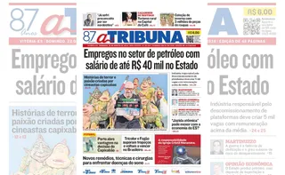 Imagem ilustrativa da imagem Confira os destaques do jornal A Tribuna deste domingo