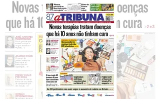 Imagem ilustrativa da imagem Confira os destaques do jornal A Tribuna deste domingo