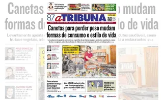 Imagem ilustrativa da imagem Confira os destaques do jornal A Tribuna deste domingo