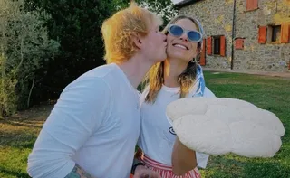 Imagem ilustrativa da imagem Ed Sheeran comenta recuperação da esposa após cirurgia para retirada de tumor