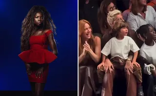 Imagem ilustrativa da imagem Filha de Bruno Gagliasso e Giovanna Ewbank estreia como modelo na Rio Fashion Week