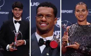 Imagem ilustrativa da imagem Gabriel Araújo, Alcaraz e Sabalenka são vencedores do Laureus, o Oscar do esporte