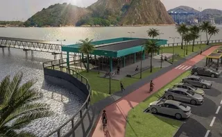 Imagem ilustrativa da imagem Governo anuncia nova estação do aquaviário em Vitória; outras 3 estão previstas