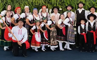 Imagem ilustrativa da imagem Grupo de dança com inspiração portuguesa na Capital Estadual do Sanfoneiro