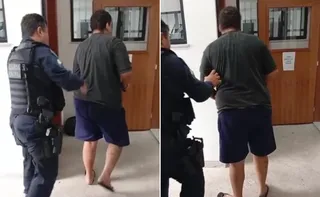 Imagem ilustrativa da imagem Guarda prende homem que feriu companheira com faca em Vitória