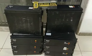 Imagem ilustrativa da imagem Homem acusado de furtar R$64 mil em baterias de estações de telefonia é preso no ES
