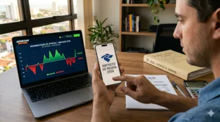 Imagem ilustrativa da imagem Imposto de Renda 2026: apostadores devem declarar ganhos e perdas à Receita