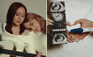 Imagem ilustrativa da imagem Júlia Ribeiro e Mari Fernandez anunciam gravidez em vídeo: 'Nosso maior sonho'