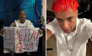 Imagem ilustrativa da imagem MC Poze defende Oruam nas redes sociais após ordem de prisão contra o artista