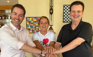 Imagem ilustrativa da imagem Meneguelli, ao lado de Gilberto Kassab, se filia ao PSD