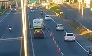 Imagem ilustrativa da imagem Mulher morre atropelada na Rodovia do Contorno, em Cariacica