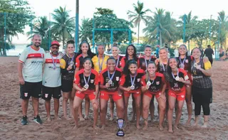 Imagem ilustrativa da imagem Multivix se destaca nos jogos de praia em Vitória