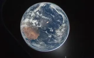 Imagem ilustrativa da imagem Nasa divulga primeiras imagens da Terra feitas pela missão Artemis 2