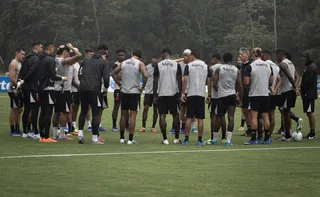 Imagem ilustrativa da imagem Nuno Moreira, Johan Rojas, Marino Hinestroza e Adson: disputa aberta no ataque