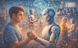 Imagem ilustrativa da imagem Os robôs estão se aproximando cada vez mais dos seres humanos