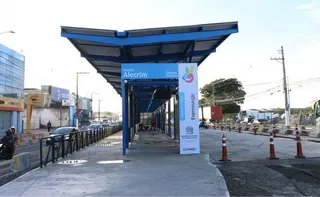 Imagem ilustrativa da imagem Primeira estação do corredor exclusivo para ônibus é entregue em Vila Velha