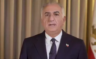 Imagem ilustrativa da imagem Príncipe herdeiro do Irã chama ataque dos EUA e Israel de "intervenção humanitária"