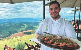 Imagem ilustrativa da imagem Rampa do Caravaggio une gastronomia e paisagem em Santa Teresa