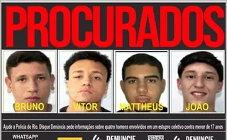Imagem ilustrativa da imagem Réus por estupro coletivo no Rio de Janeiro são denunciados por novas vítimas