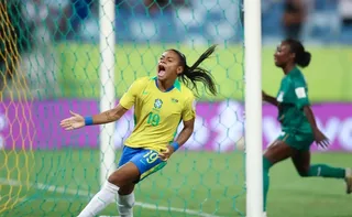 Imagem ilustrativa da imagem Seleção brasileira goleia Zâmbia por 6 a 1 no Fifa Series