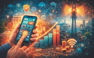 Imagem ilustrativa da imagem Seu banco cabe no celular. Agora, vai funcionar sem você perceber