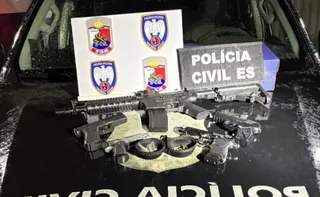 Imagem ilustrativa da imagem Suspeito de estupro virtual e de ameaçar vítimas com fuzil é preso no Norte do ES